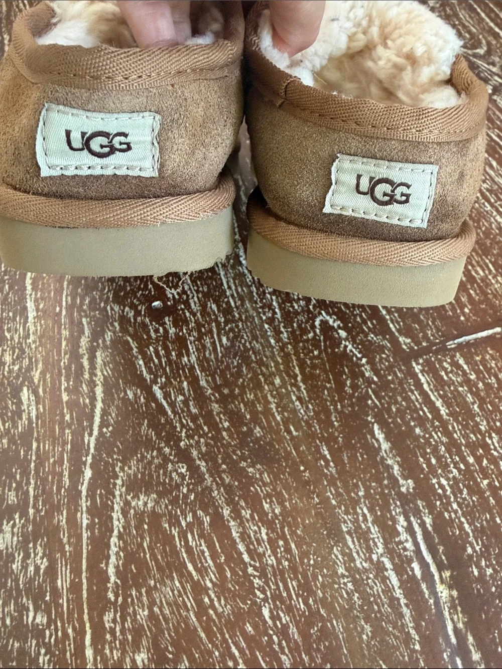 UGG soft suede
